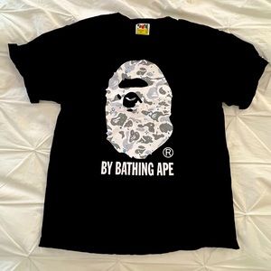 A bathing ape (BAPE) shirt size Large